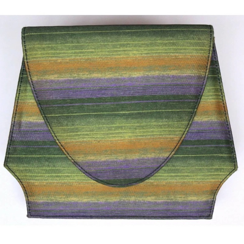 PROXY Green/Purple/Orange VTG Shoulder Strap‎ Purse IMMACULATE